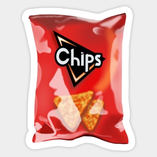 Chips Sticker